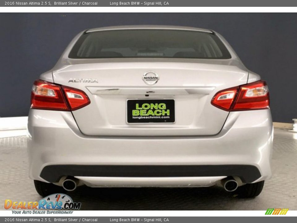 2016 Nissan Altima 2.5 S Brilliant Silver / Charcoal Photo #3