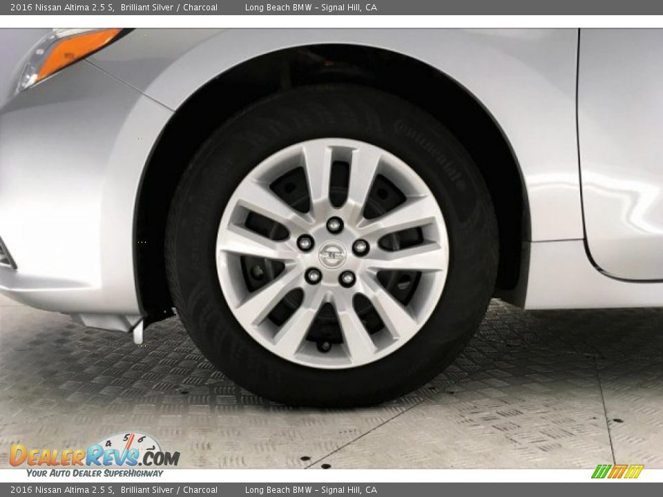 2016 Nissan Altima 2.5 S Brilliant Silver / Charcoal Photo #8
