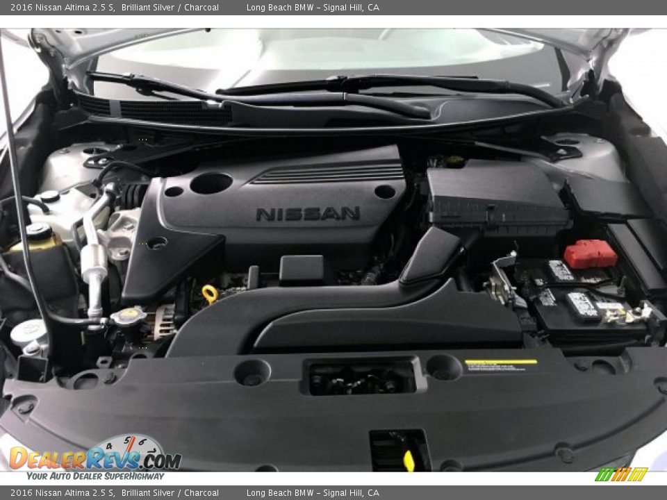 2016 Nissan Altima 2.5 S Brilliant Silver / Charcoal Photo #9