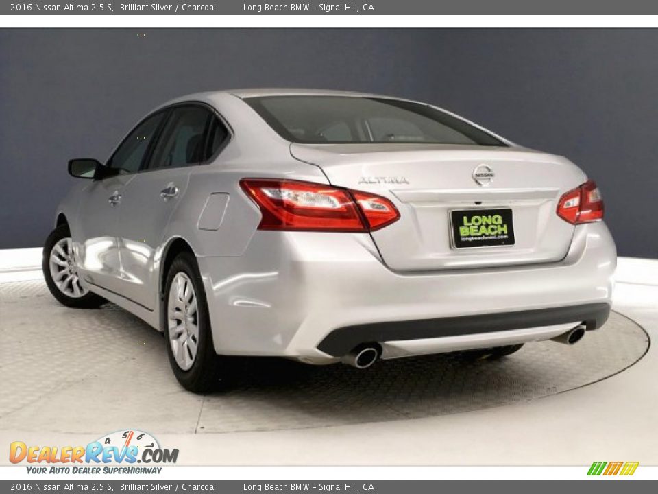 2016 Nissan Altima 2.5 S Brilliant Silver / Charcoal Photo #10