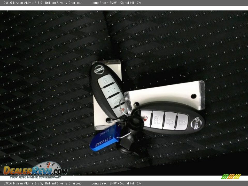 2016 Nissan Altima 2.5 S Brilliant Silver / Charcoal Photo #11