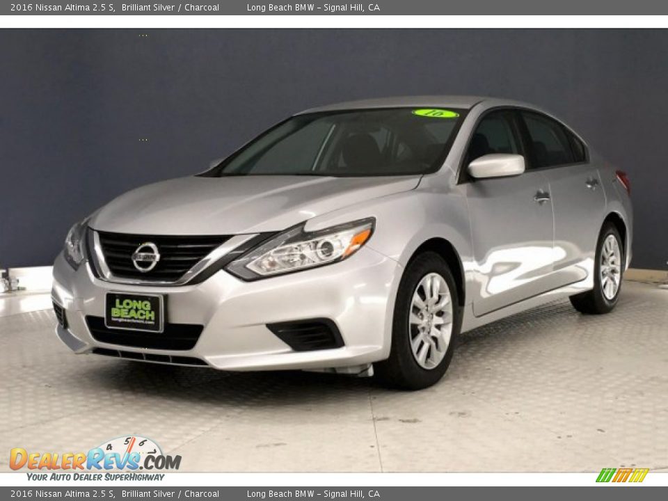 2016 Nissan Altima 2.5 S Brilliant Silver / Charcoal Photo #12