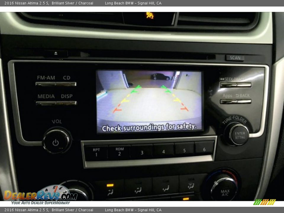 2016 Nissan Altima 2.5 S Brilliant Silver / Charcoal Photo #13