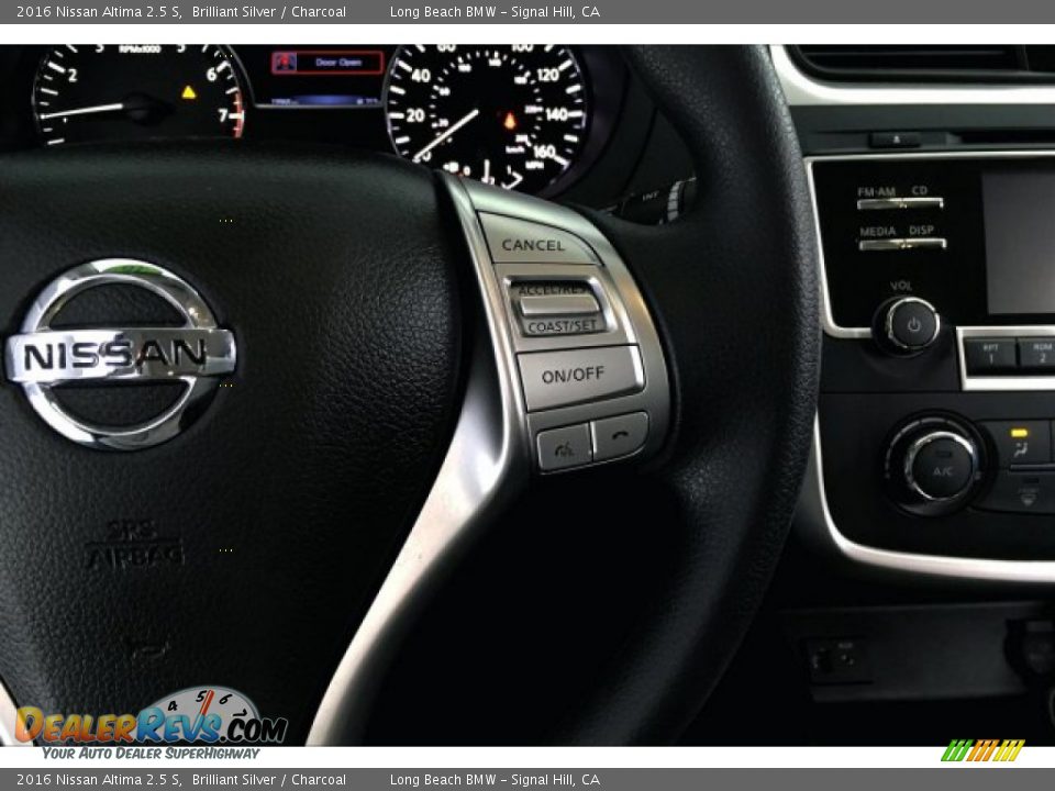 2016 Nissan Altima 2.5 S Brilliant Silver / Charcoal Photo #15