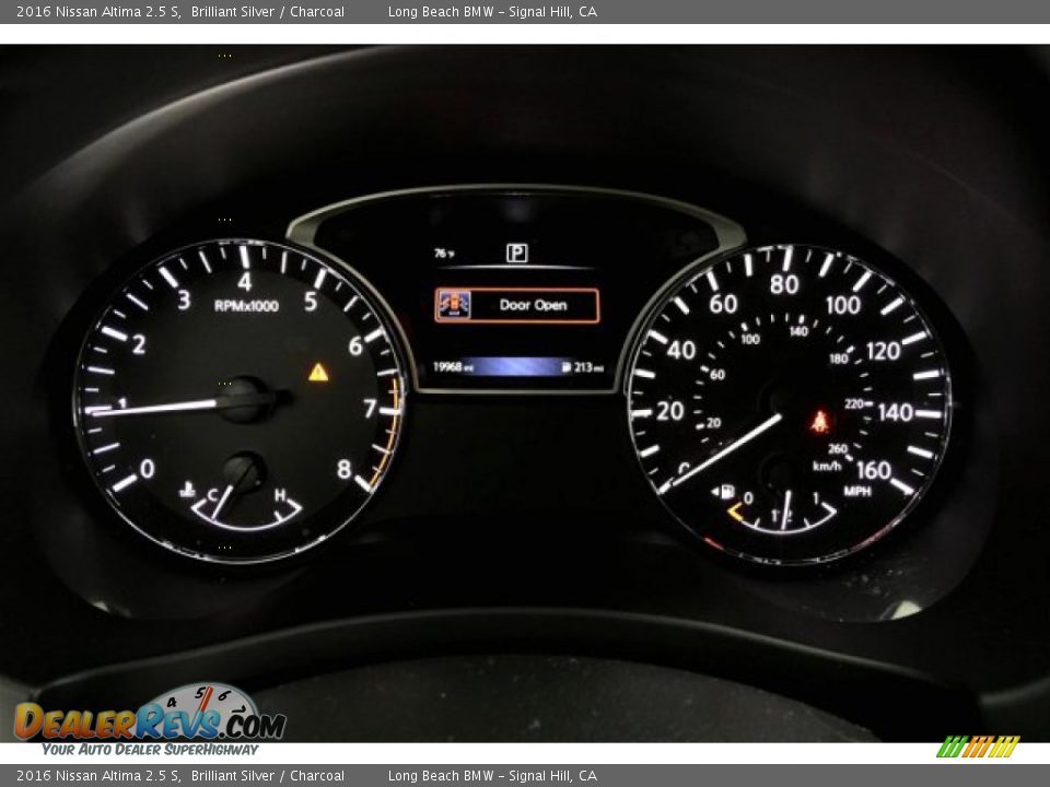 2016 Nissan Altima 2.5 S Brilliant Silver / Charcoal Photo #16