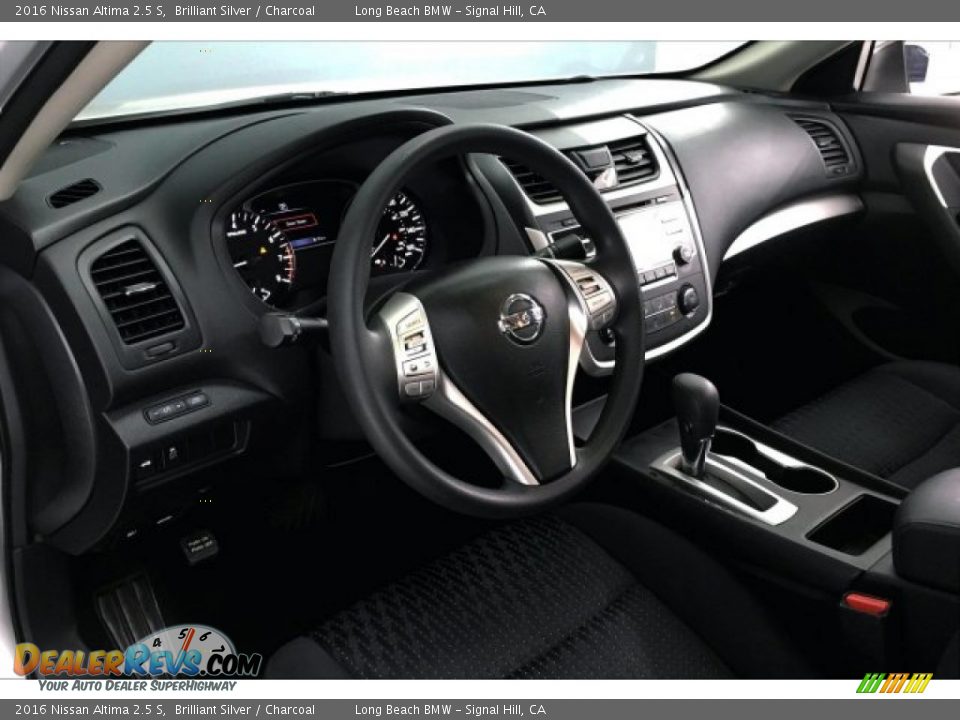 2016 Nissan Altima 2.5 S Brilliant Silver / Charcoal Photo #17