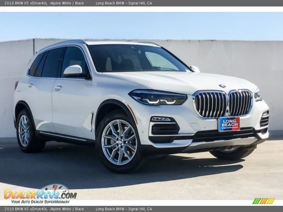 2019 BMW X5 xDrive40i Alpine White / Black Photo #10