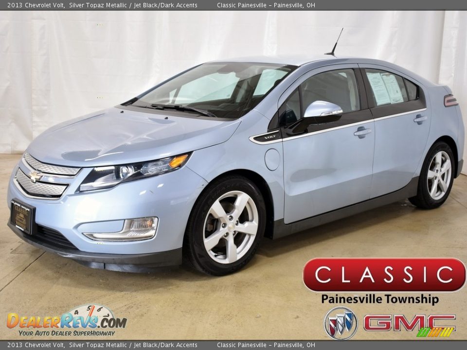 2013 Chevrolet Volt Silver Topaz Metallic / Jet Black/Dark Accents Photo #1