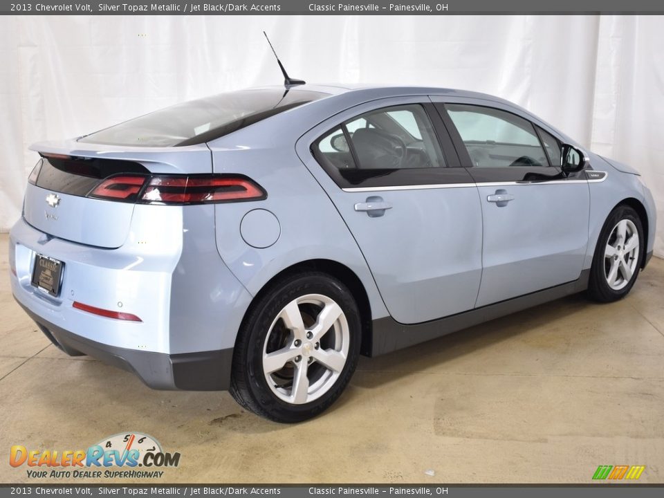 2013 Chevrolet Volt Silver Topaz Metallic / Jet Black/Dark Accents Photo #2