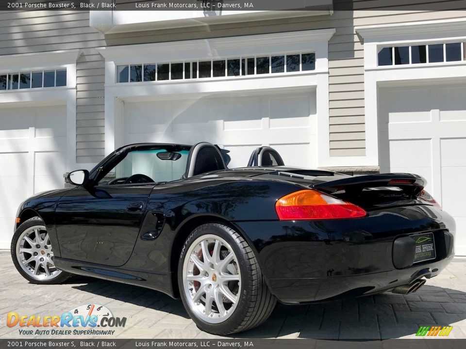 2001 Porsche Boxster S Black / Black Photo #3