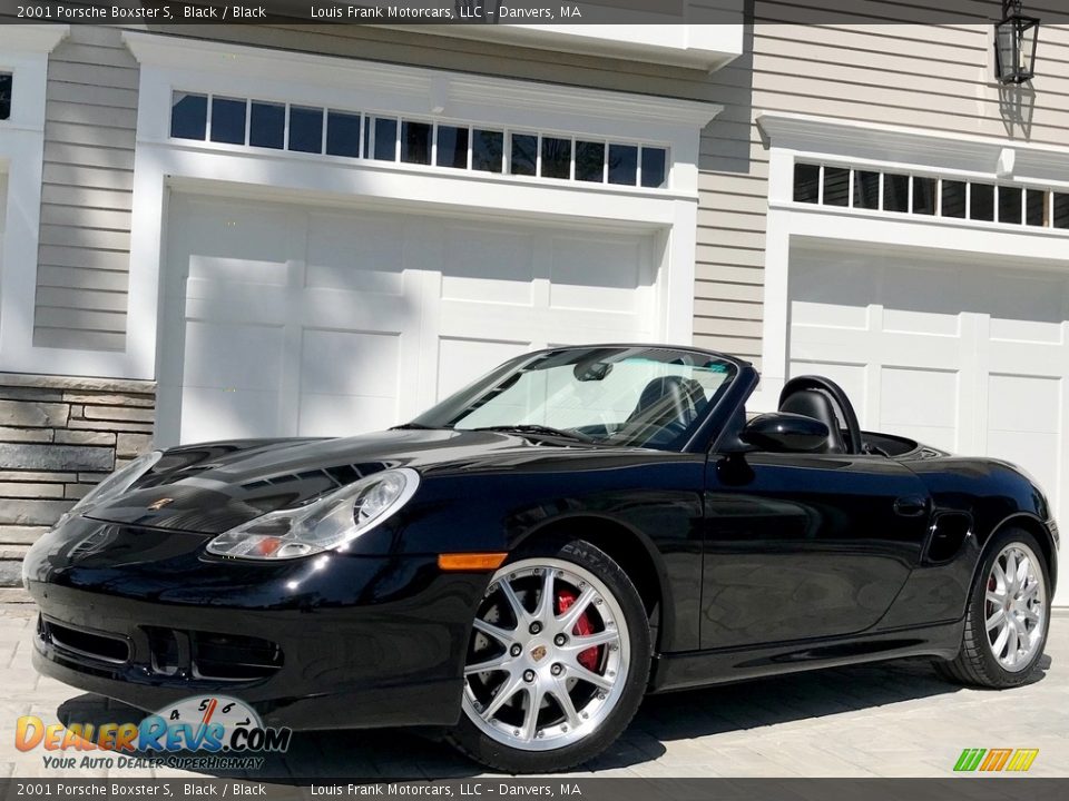 2001 Porsche Boxster S Black / Black Photo #4