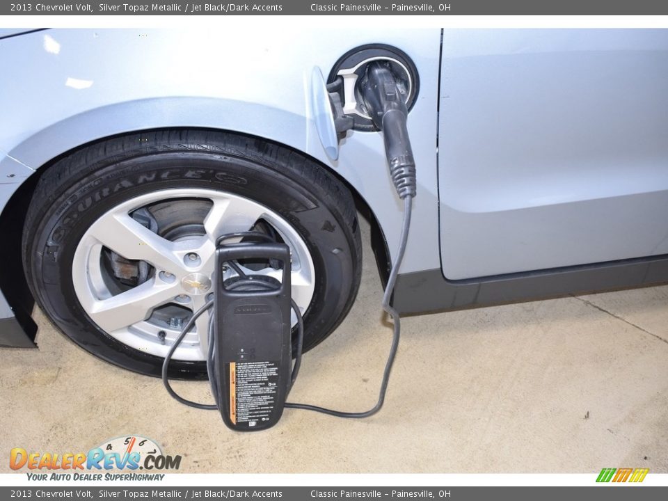 2013 Chevrolet Volt Silver Topaz Metallic / Jet Black/Dark Accents Photo #7