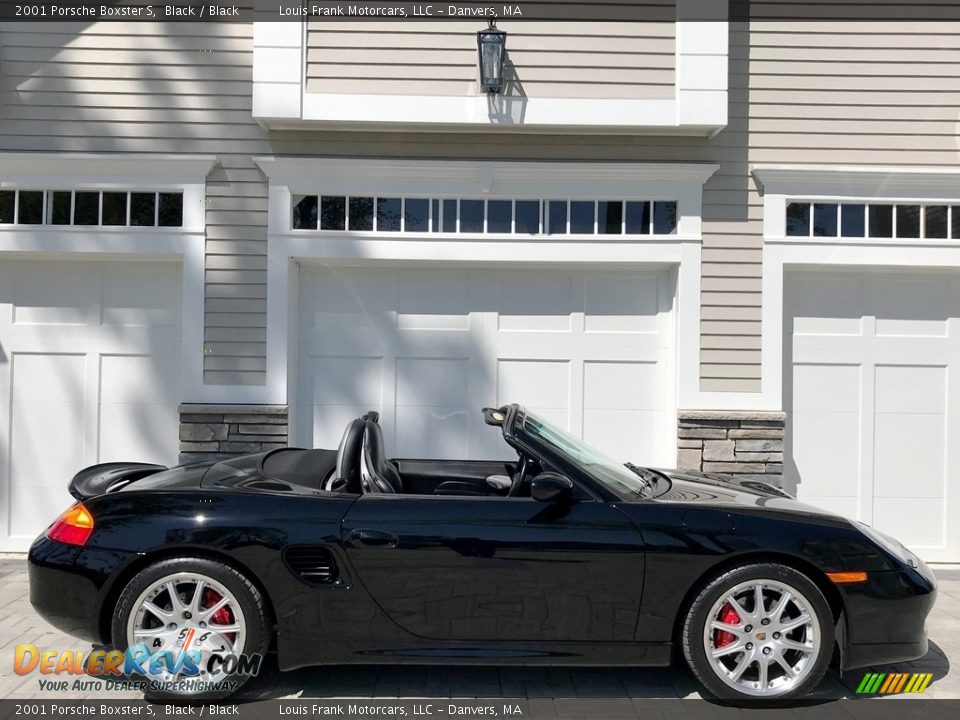 2001 Porsche Boxster S Black / Black Photo #6