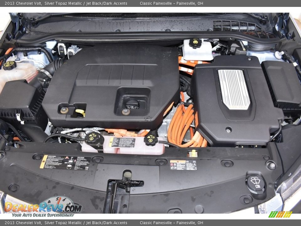 2013 Chevrolet Volt Silver Topaz Metallic / Jet Black/Dark Accents Photo #8