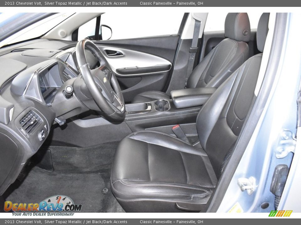 2013 Chevrolet Volt Silver Topaz Metallic / Jet Black/Dark Accents Photo #9