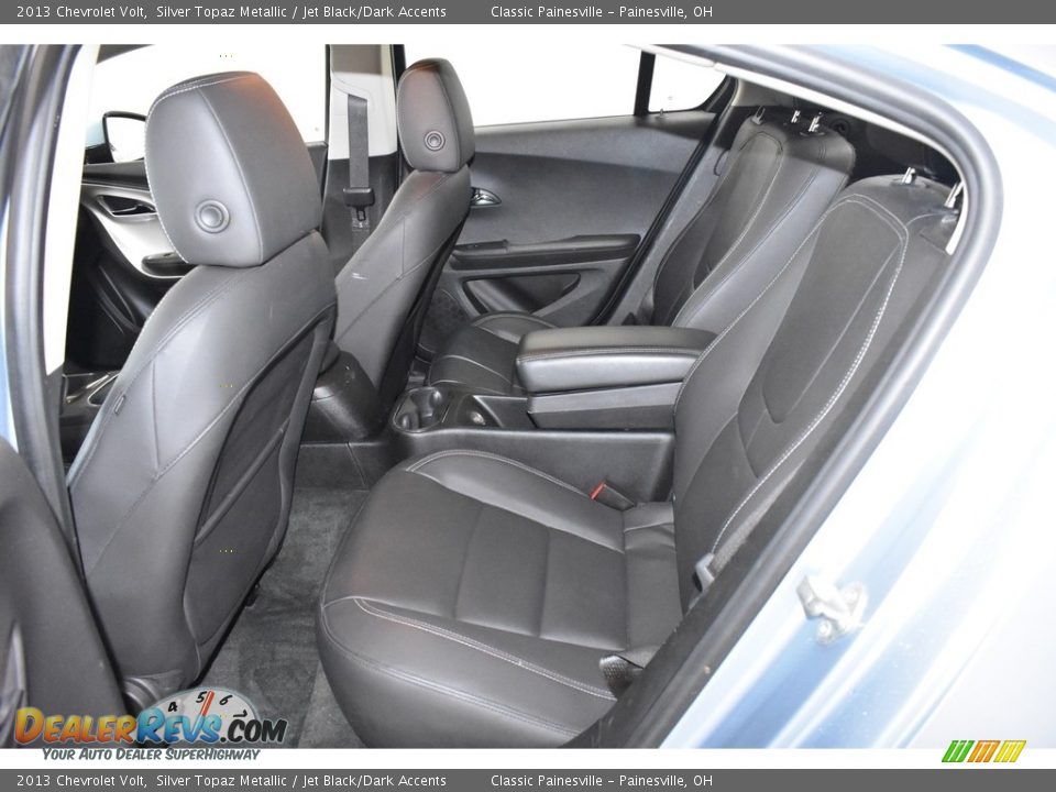 2013 Chevrolet Volt Silver Topaz Metallic / Jet Black/Dark Accents Photo #10