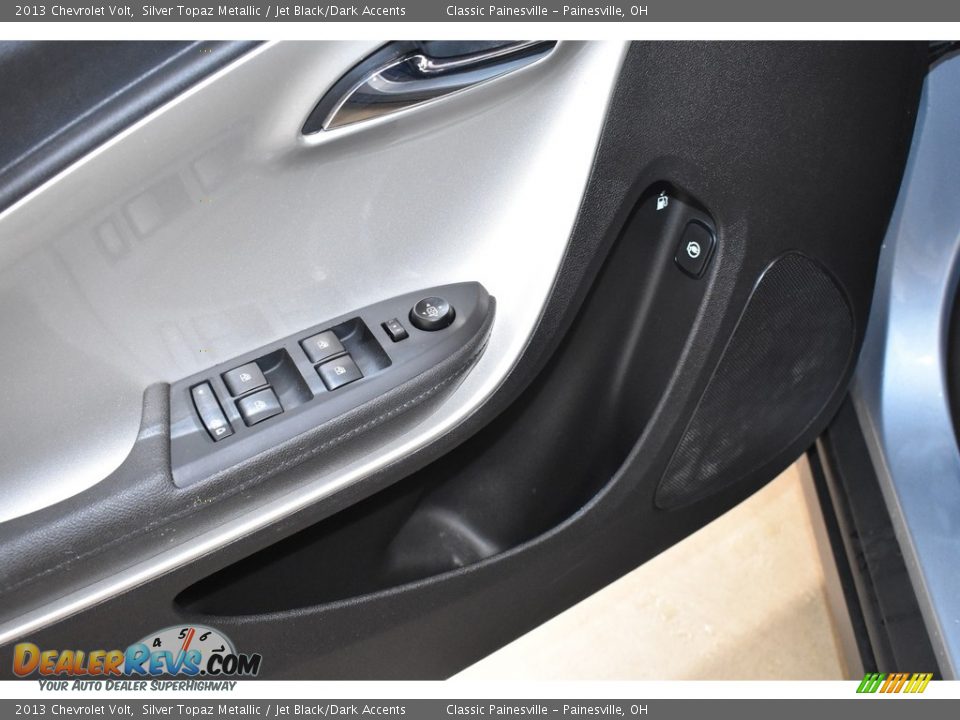 2013 Chevrolet Volt Silver Topaz Metallic / Jet Black/Dark Accents Photo #12