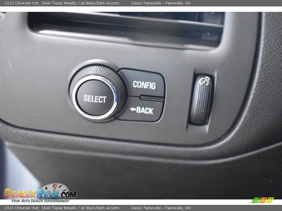 2013 Chevrolet Volt Silver Topaz Metallic / Jet Black/Dark Accents Photo #13