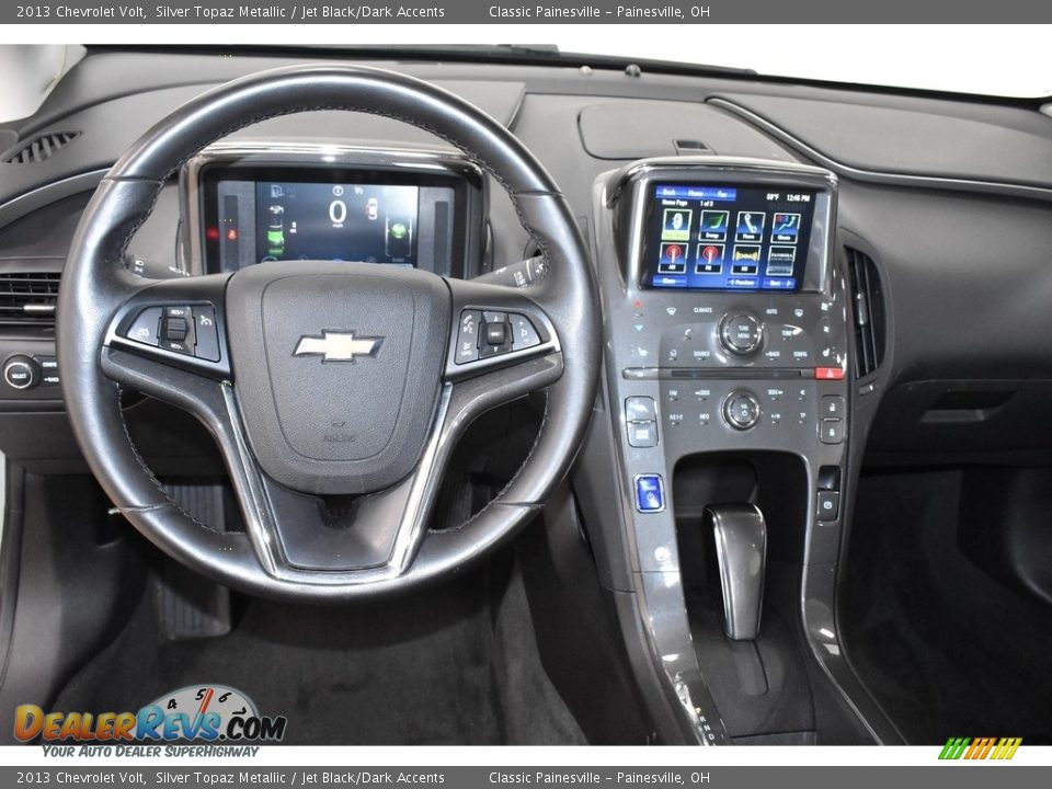 2013 Chevrolet Volt Silver Topaz Metallic / Jet Black/Dark Accents Photo #14