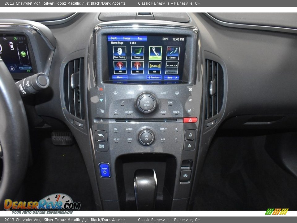 2013 Chevrolet Volt Silver Topaz Metallic / Jet Black/Dark Accents Photo #15