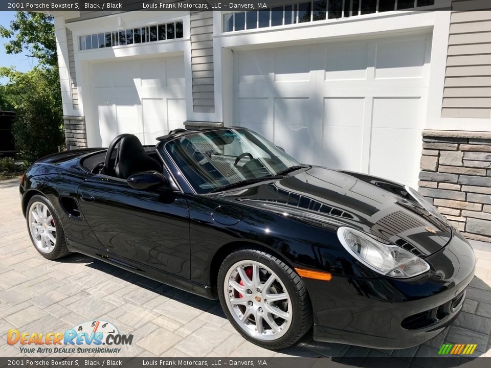 2001 Porsche Boxster S Black / Black Photo #16