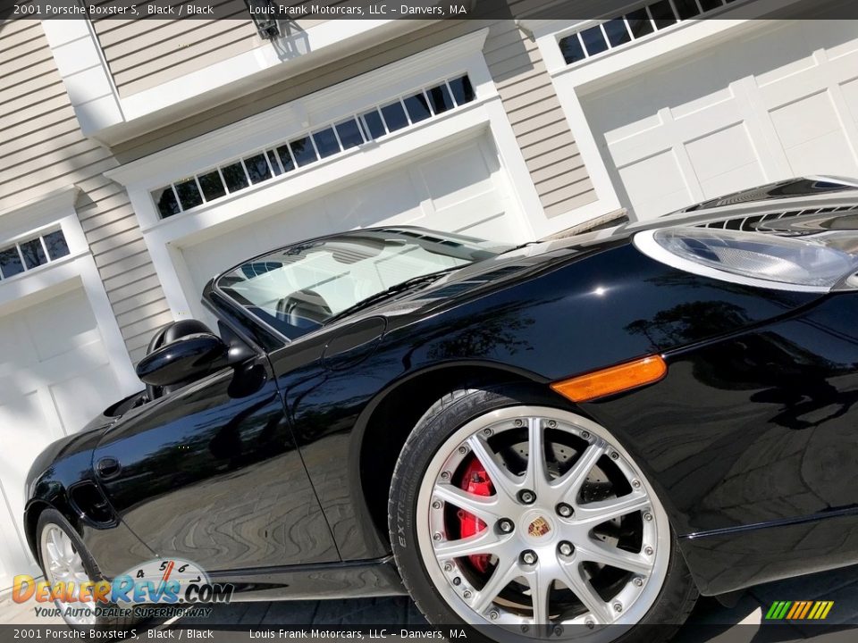 2001 Porsche Boxster S Black / Black Photo #19