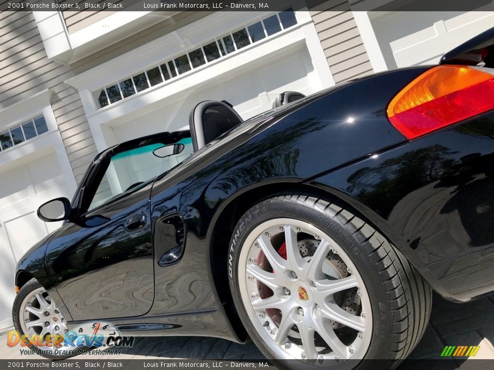 2001 Porsche Boxster S Black / Black Photo #20