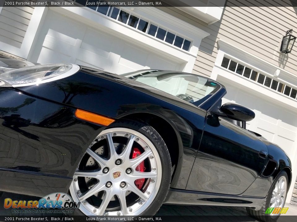 2001 Porsche Boxster S Black / Black Photo #21