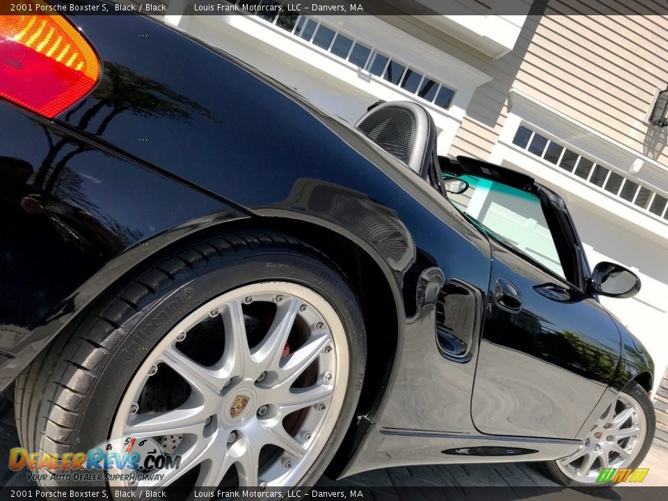 2001 Porsche Boxster S Black / Black Photo #22