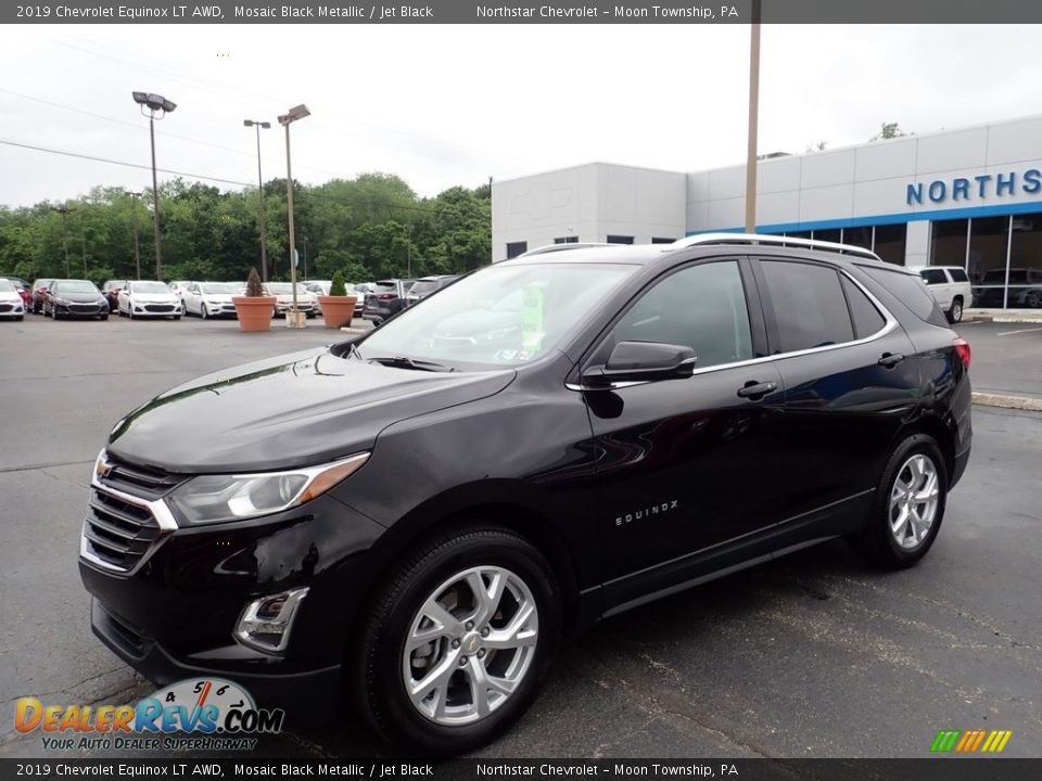 2019 Chevrolet Equinox LT AWD Mosaic Black Metallic / Jet Black Photo #1