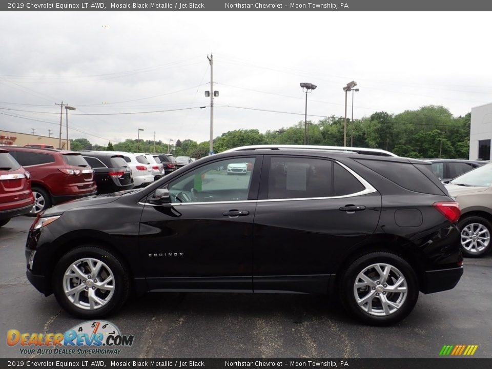 2019 Chevrolet Equinox LT AWD Mosaic Black Metallic / Jet Black Photo #2