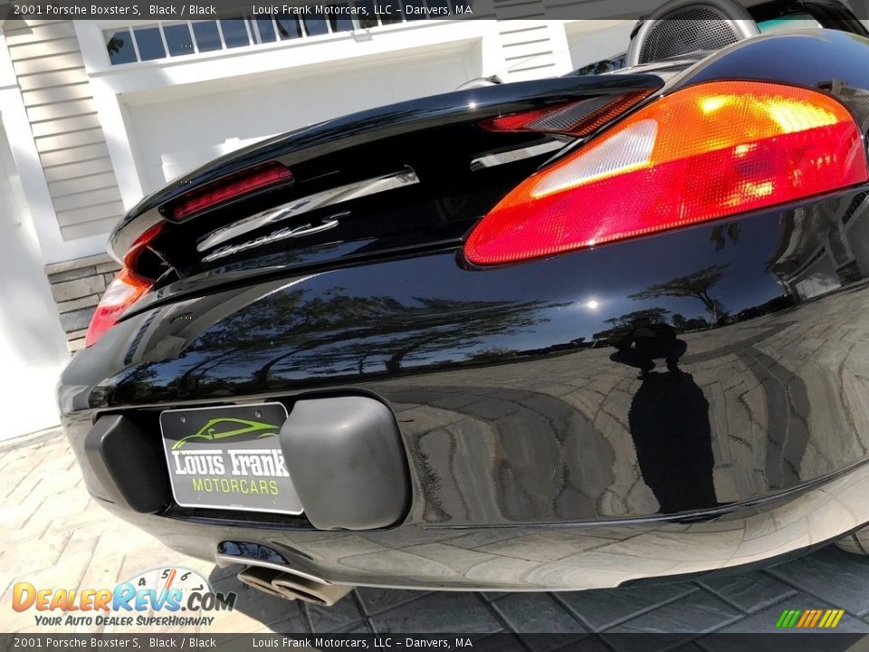 2001 Porsche Boxster S Black / Black Photo #26