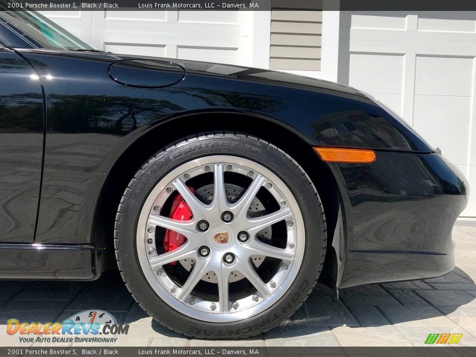 2001 Porsche Boxster S Black / Black Photo #28