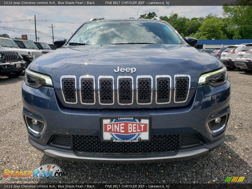 2019 Jeep Cherokee Limited 4x4 Blue Shade Pearl / Black Photo #2