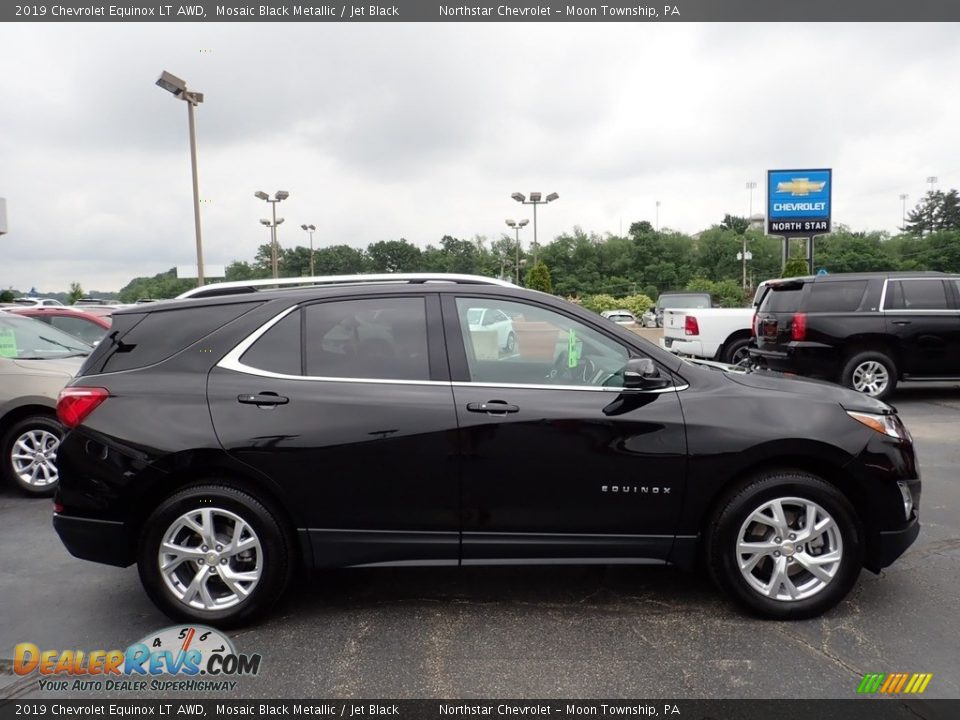 2019 Chevrolet Equinox LT AWD Mosaic Black Metallic / Jet Black Photo #7