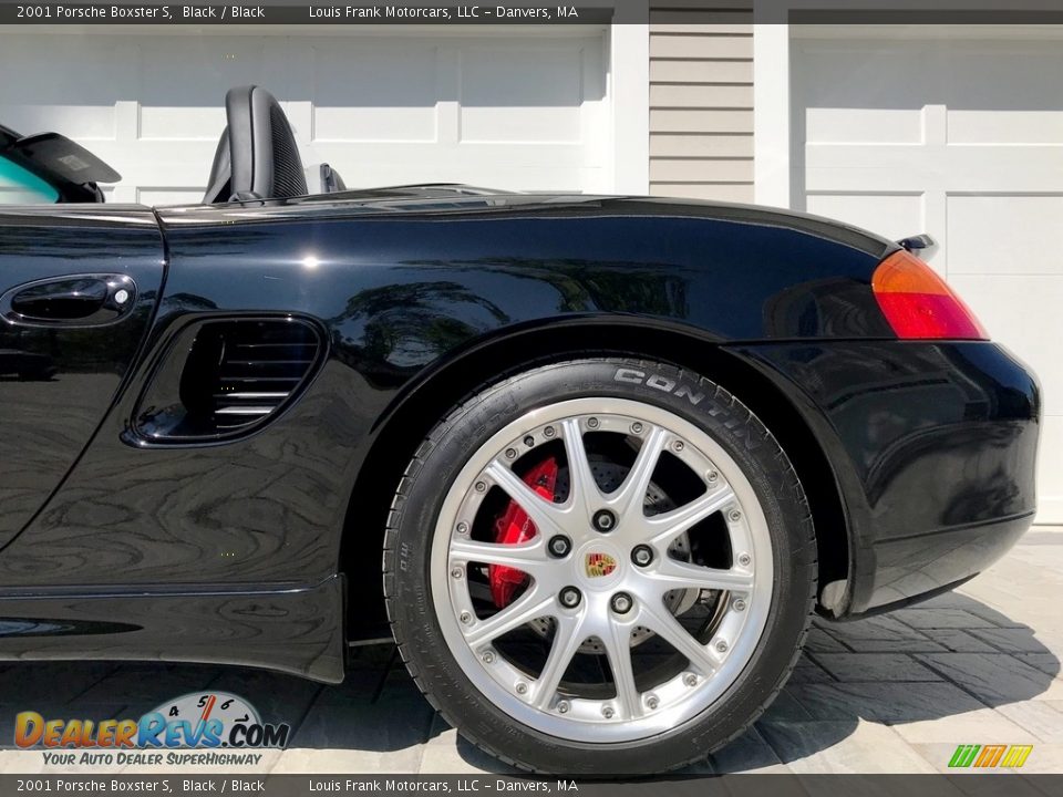 2001 Porsche Boxster S Black / Black Photo #31