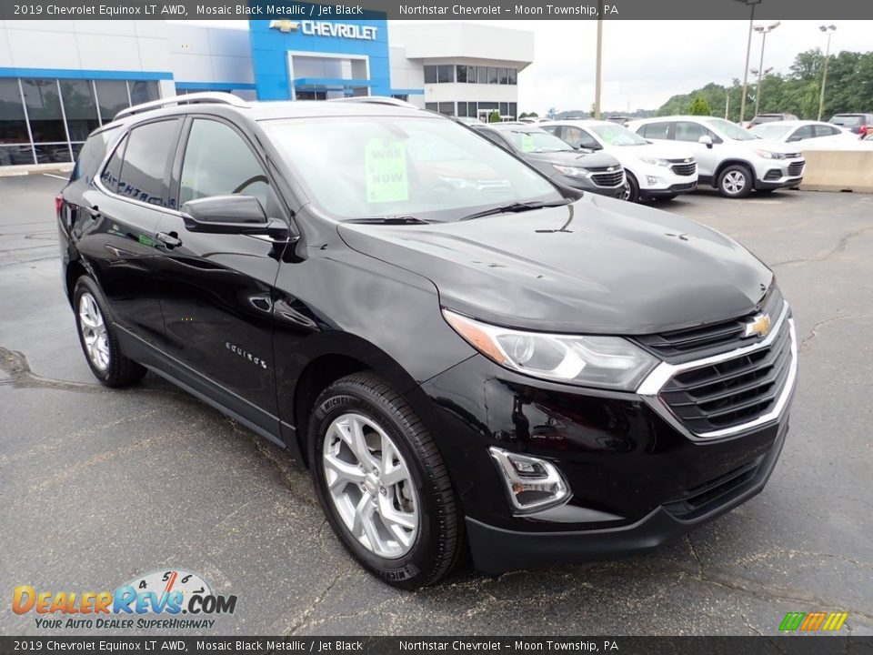 2019 Chevrolet Equinox LT AWD Mosaic Black Metallic / Jet Black Photo #8