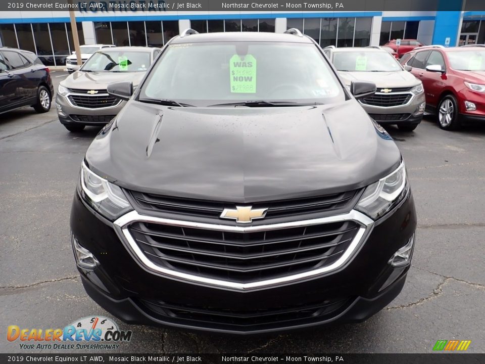 2019 Chevrolet Equinox LT AWD Mosaic Black Metallic / Jet Black Photo #9