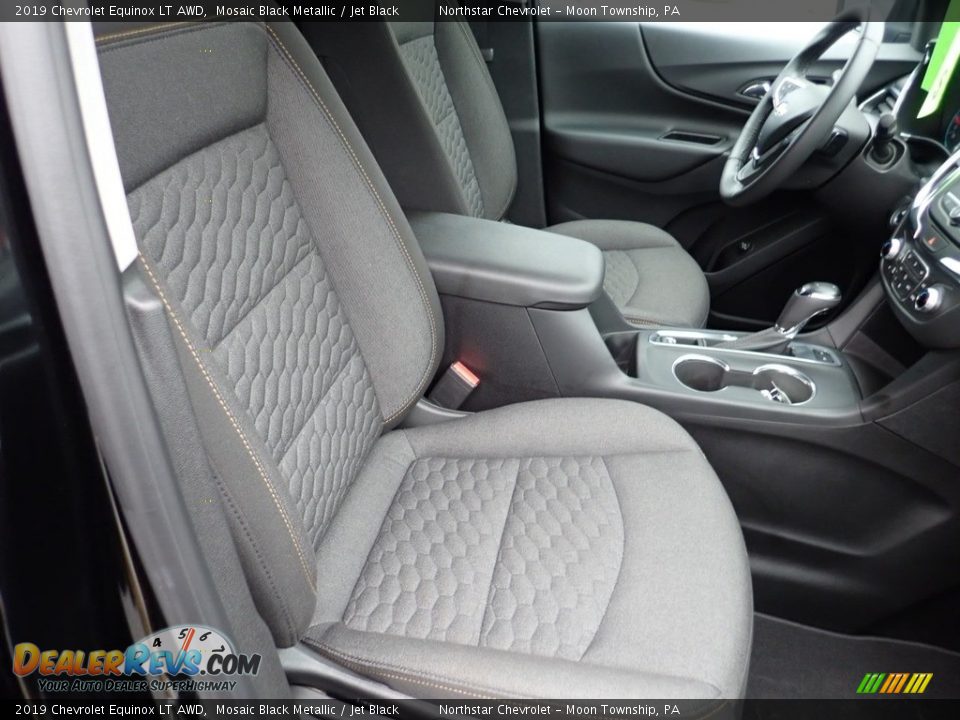 2019 Chevrolet Equinox LT AWD Mosaic Black Metallic / Jet Black Photo #11