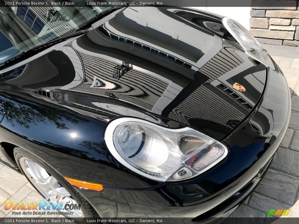 2001 Porsche Boxster S Black / Black Photo #34