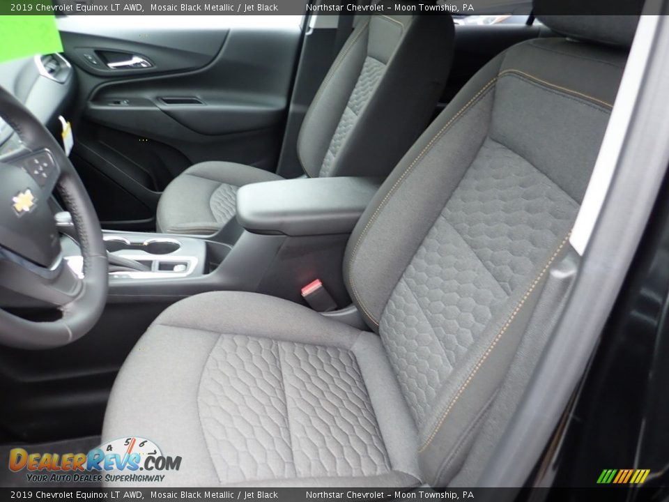 2019 Chevrolet Equinox LT AWD Mosaic Black Metallic / Jet Black Photo #13