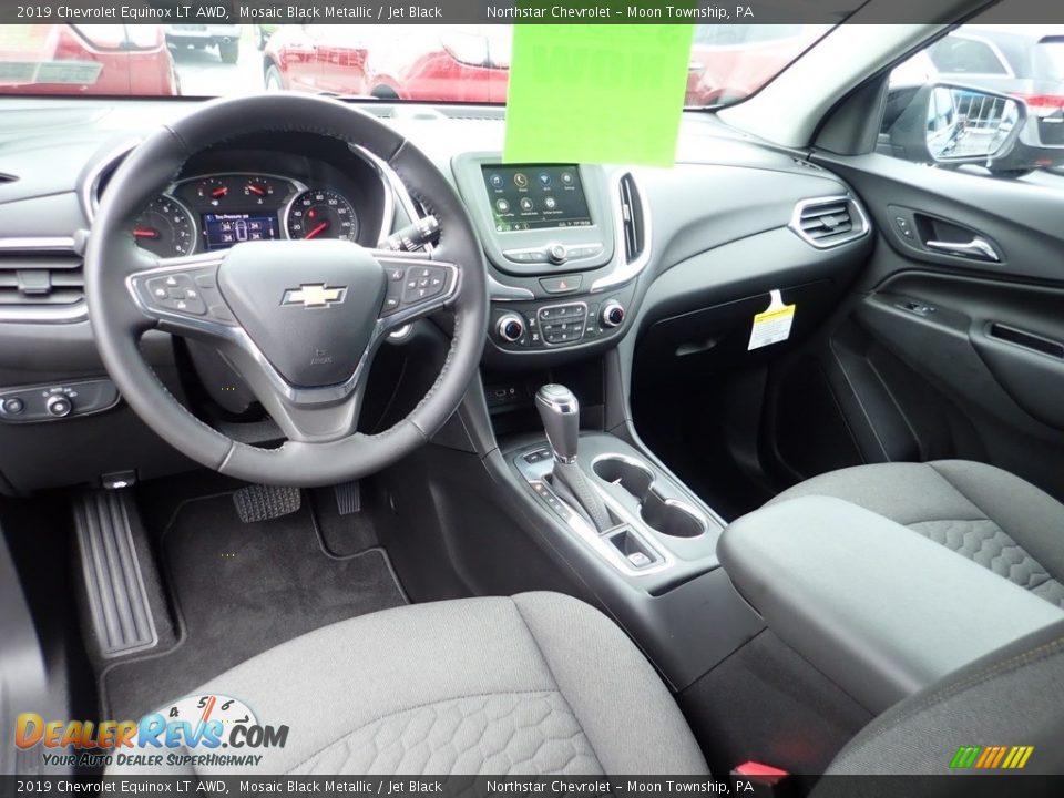 2019 Chevrolet Equinox LT AWD Mosaic Black Metallic / Jet Black Photo #15