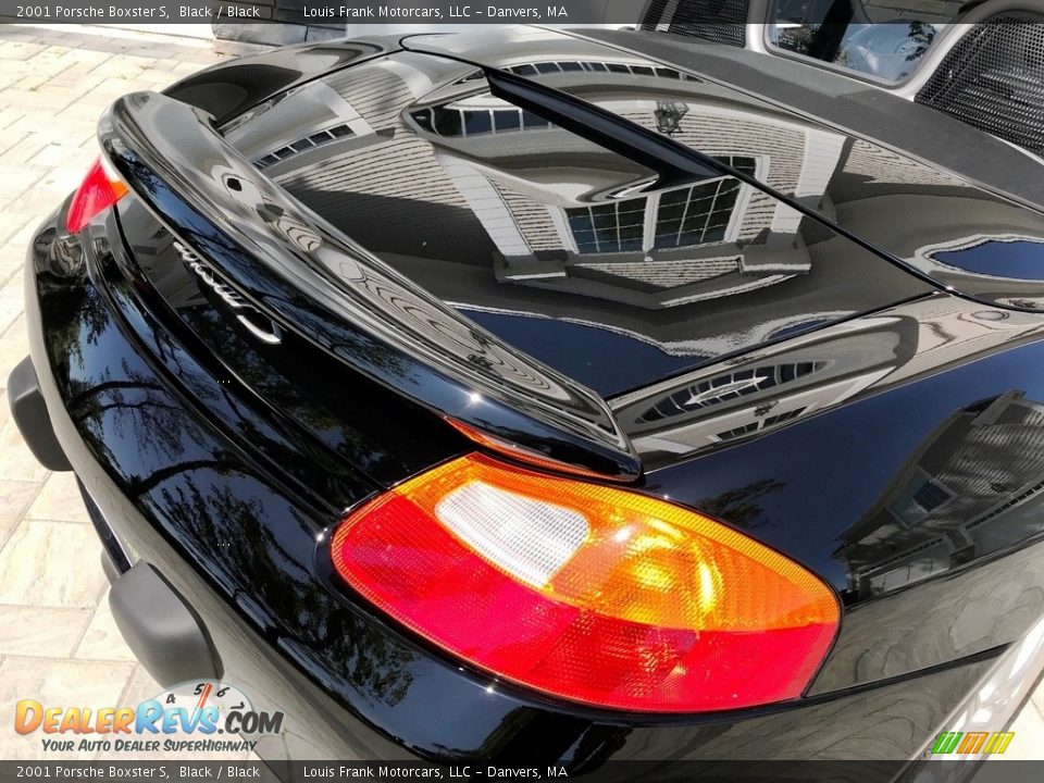 2001 Porsche Boxster S Black / Black Photo #36