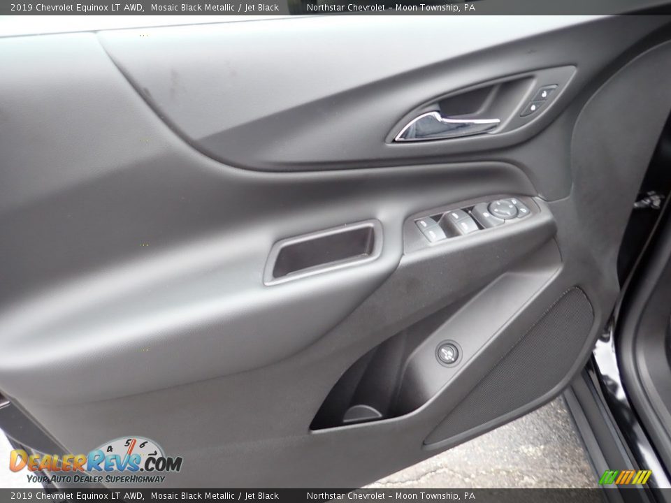2019 Chevrolet Equinox LT AWD Mosaic Black Metallic / Jet Black Photo #16