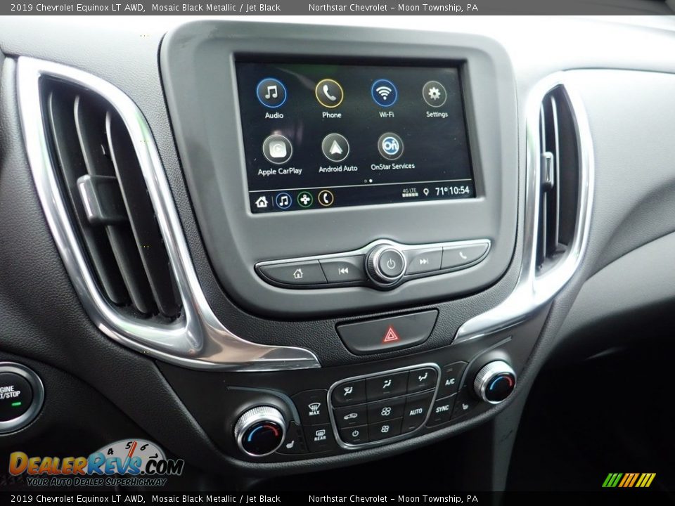 2019 Chevrolet Equinox LT AWD Mosaic Black Metallic / Jet Black Photo #17