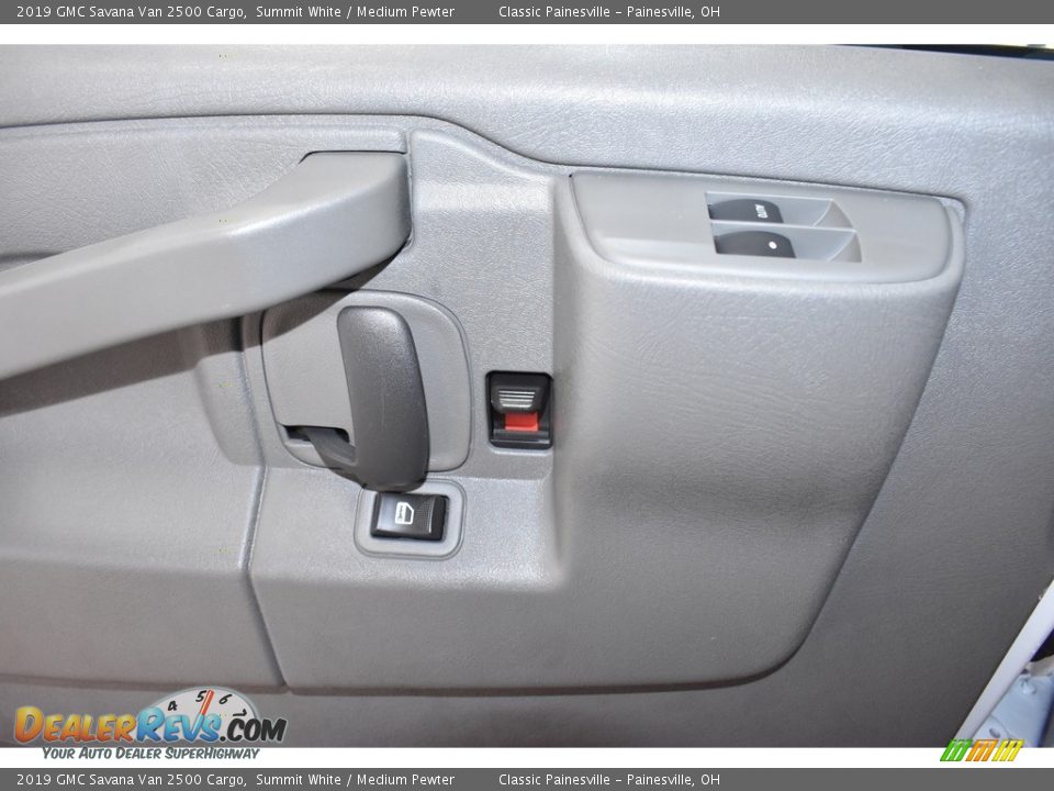 2019 GMC Savana Van 2500 Cargo Summit White / Medium Pewter Photo #7