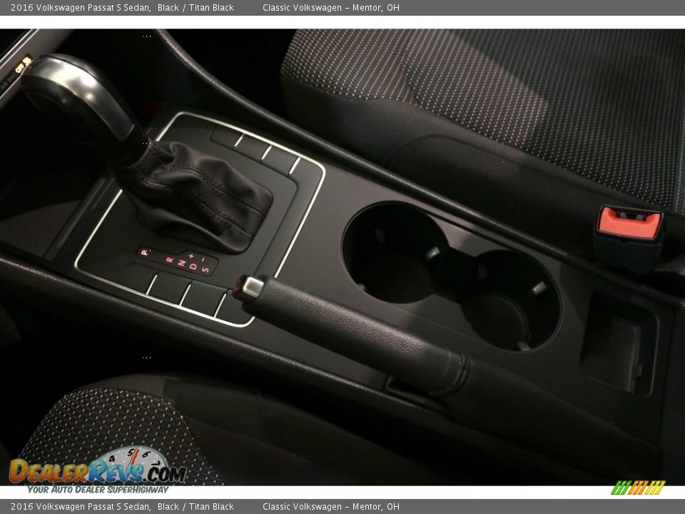 2016 Volkswagen Passat S Sedan Black / Titan Black Photo #16
