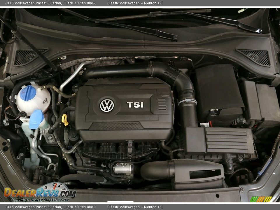 2016 Volkswagen Passat S Sedan Black / Titan Black Photo #21