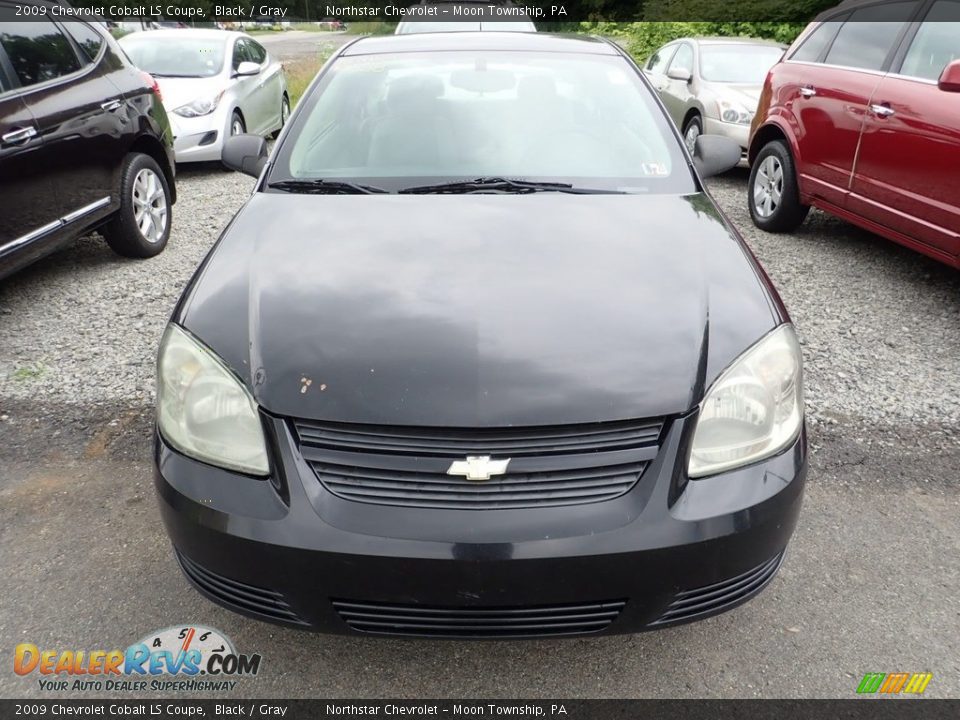 2009 Chevrolet Cobalt LS Coupe Black / Gray Photo #6