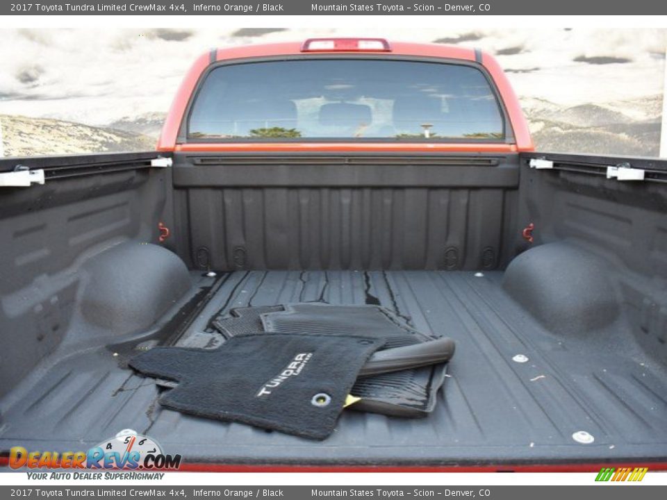 2017 Toyota Tundra Limited CrewMax 4x4 Inferno Orange / Black Photo #27